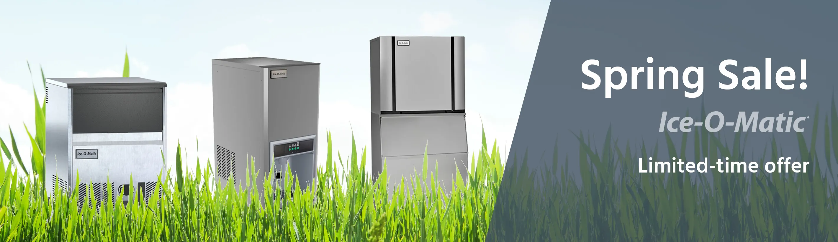 Spring sale, ice o matic, limited time offer