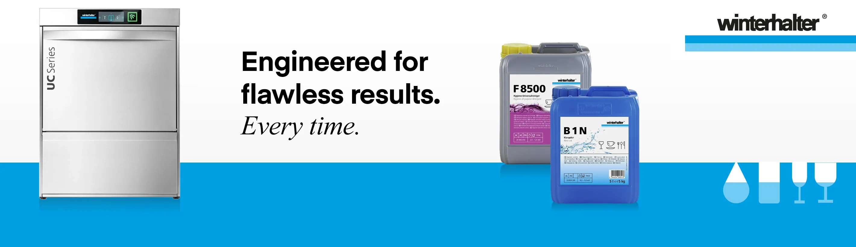 Winterhalter Engineered for flawless results. Every time.