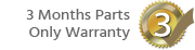 Manufacturers 3 Months Warranty